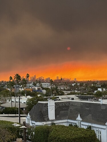 Wildfires West Hollywood