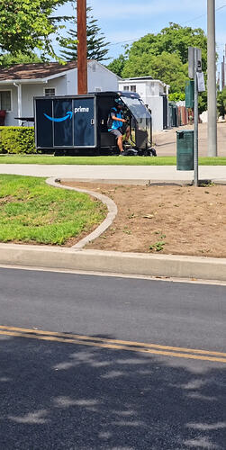 Amazon E Bike. Culver City